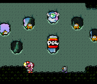 SMW2 Screenshot Niagara-Höhle
