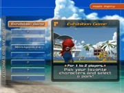 The demo's main menu, with slightly different font size and additional locked modes