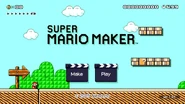 Title screen with Super Mario Bros. 3