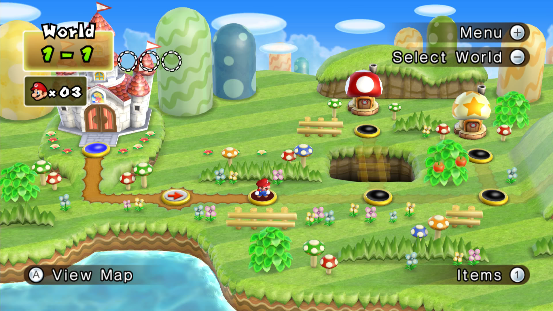 World 1 New Super Mario Bros. Wii MarioWiki Fandom
