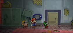 Mario et PtiYoshi
