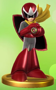 Trofeo de Proto Man en Super Smash Bros. (3DS/Wii U).