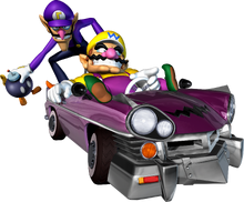 Wario and Waluigi - MKDD