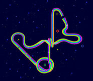 Rainbow Road MKDS Map.png (113 KB) Map layout of Rainbow Road from Mario Kart DS.