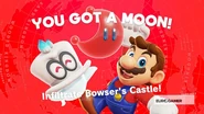 The Infiltrate Bowser's Castle Power Moon.