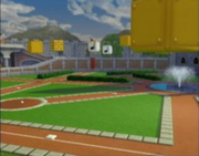 Jardin de Peach dans Mario Superstar Baseball