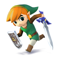 SSB4 Sprite Toon-Link 7