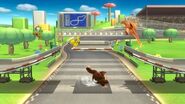 SSB4 Screenshot Marios Piste Brawl