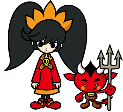 fondo de pantalla de warioware ashley