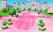 Jardin Peach dans Mario Golf World Tour