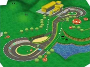 Vista del Circuito de Luigi en 