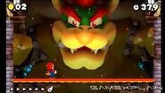 Bowser no Final de New Super Mario Bros. 2