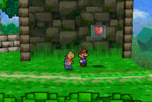 Un Bloc Cœur dans Paper Mario