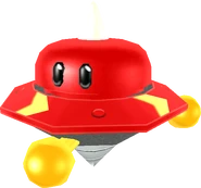 Spiky Topman MKWii model.png (94 KB) Mario Kart Wii model