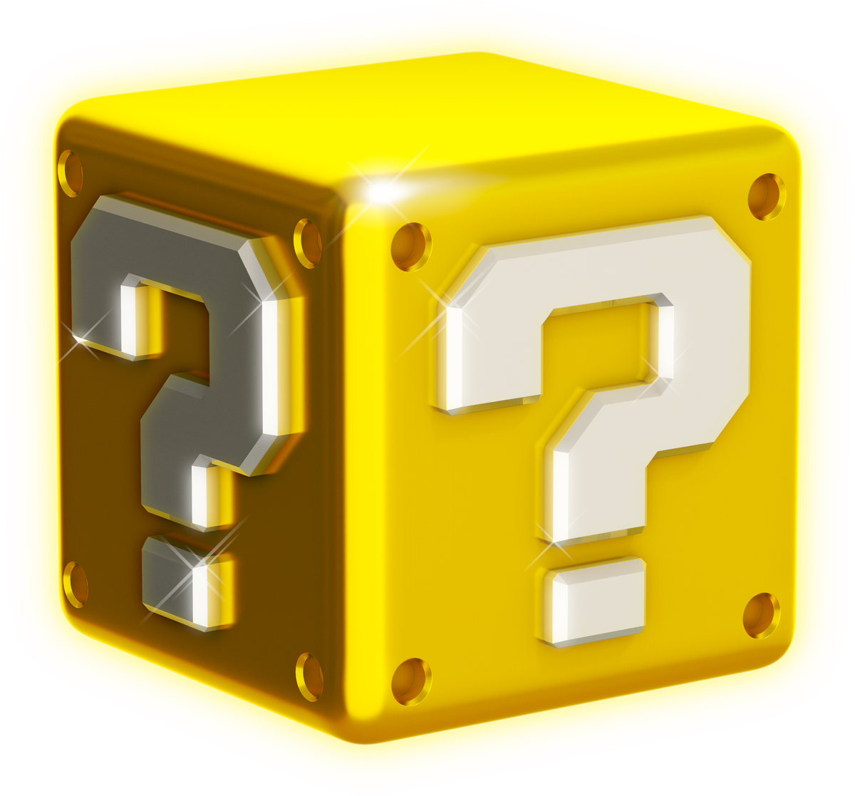 Mario lucky block outlet