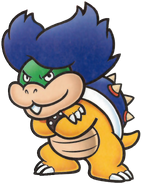 Artwork de Ludwig en la Enciclopedia Super Mario Bros.