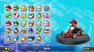 Mario Kart 8 personnages DLC