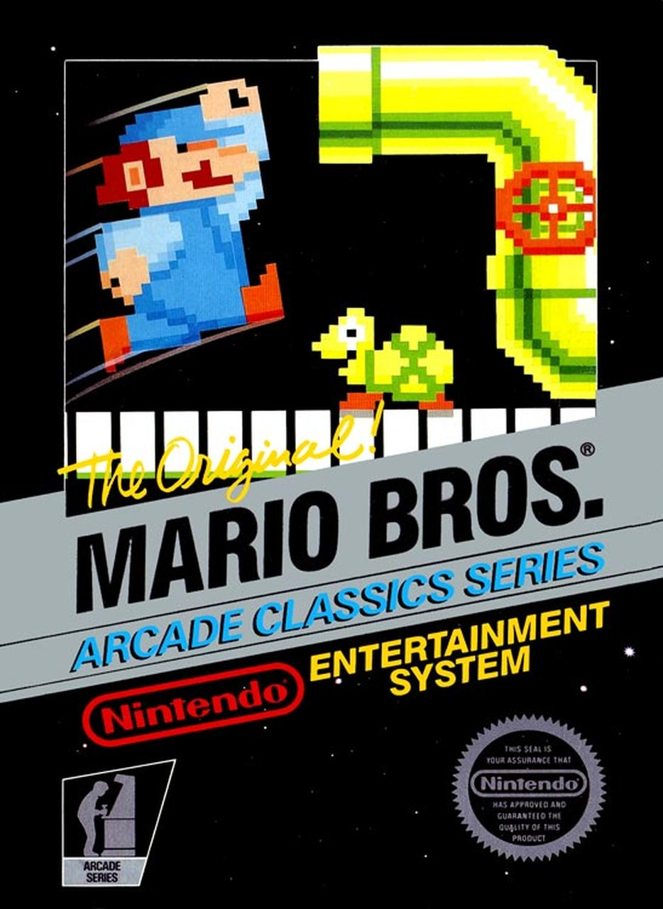 first mario brothers game