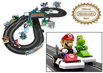 Scalextric mario kart store