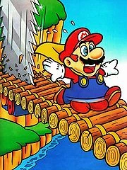 Mario dans les Twin Bridges
