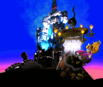 As Bowser's Castle appears in Super Mario RPG.