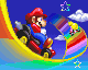 Für die Strecke aus Mario Kart: Super Circuit, siehe Regenbogen-Boulevard (GBA)