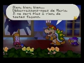 Bowser et Kammy Koopa après la défaite de Mario