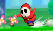 A Shy Guy in Super Smash Bros