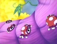 In the The Super Mario Bros. Super Show! episode "Mario and the Beanstalk"