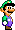 Super Luigi's sprite for Super Mario All-Stars + Super Mario World