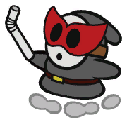 Shy Bandit running sprite