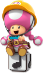Toadette jouant