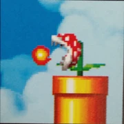 A Piped Venus Fire Trap spitting a fireball.