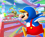 Icon der Trick-Version mit Pinguin-Mario