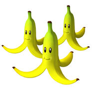 3 Bananen aus Mario Kart Wii