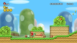 NSMBW Screenshot Welt 1-3