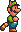 Raccoon Luigi's sprite for Super Mario Bros. 3