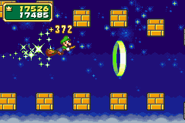 Gameplay screenshot featuring Luigi