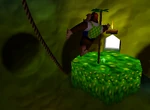DK64 Screenshot Wunder Wald Chunky Kong Goldene Banane 4