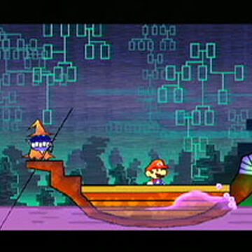 Super Paper Mario River Twygz Bed