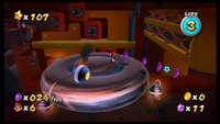 SMG Purple Coins on the Battlerock.png