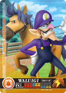 Carte amiibo Waluigi course équestre