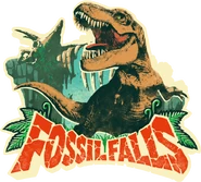 Fossil Falls' Sticker