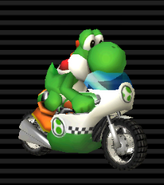 Moto Hipersónica Yoshi (MKWii)