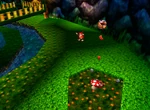 DK64 Screenshot Wunder Wald Diddy Kong Bananen 7