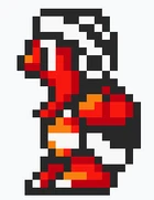 Sprite de un Hermano Fuego en Super Mario Bros