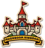 Mushroom Kingdom Sticker