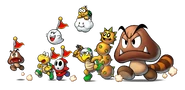 Un grupo de Secuaces de Bowser
