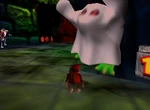 DK64 Screenshot Kamikaze Kastell Diddy Kong Bananen 3