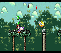 SMW2 Screenshot Dschungelfieber